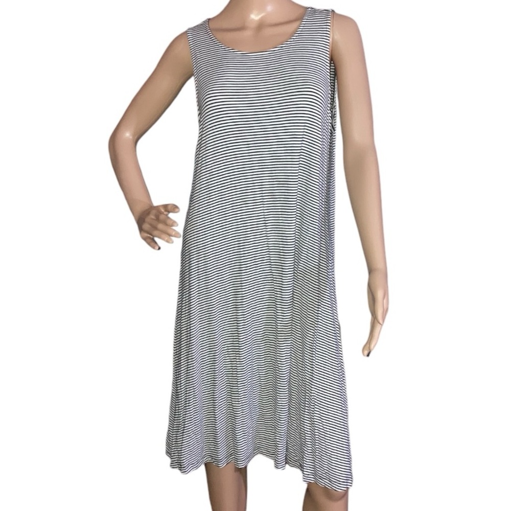Old Navy Striped Sleeveless Swing Dress - Size Large